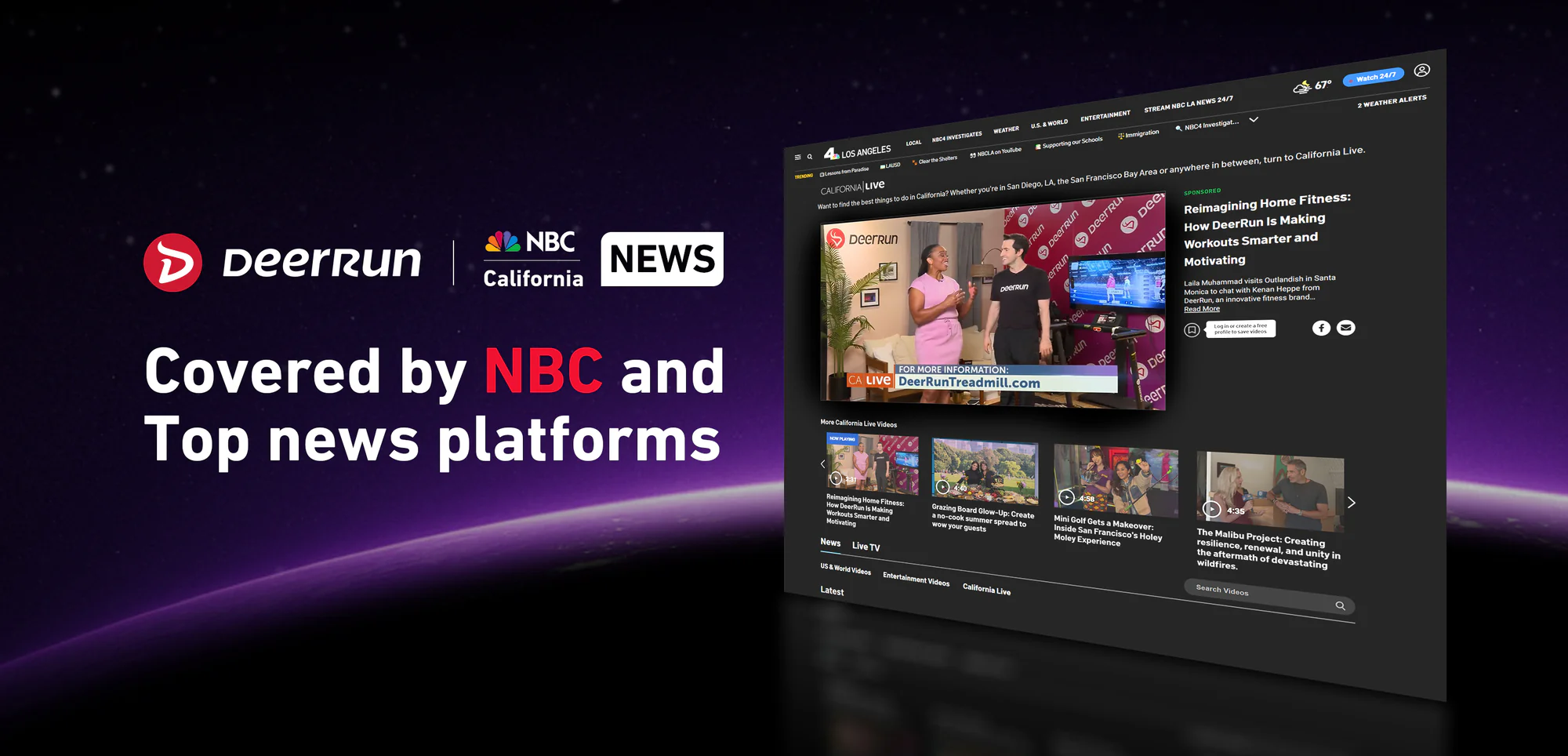 DeerRun featured on NBC California News