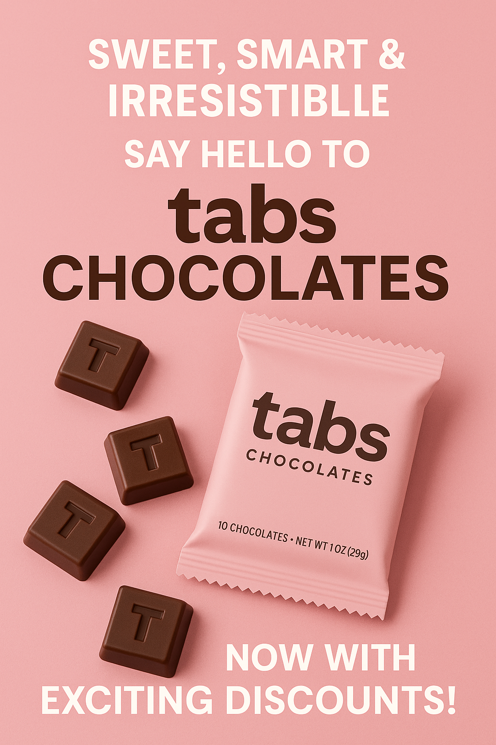 Sweet, Smart & Irresistible — Say Hello to Tabs Chocolates (Now with Exciting Discounts!)